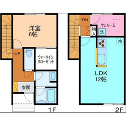 本郷町APARTMENTの物件間取画像